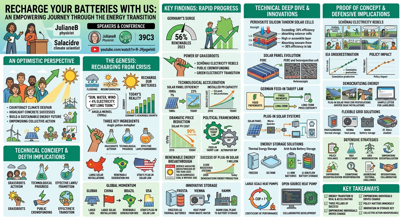 Visual summary for Recharge your batteries with us: – an empowering journey through the energy transition by Salacidre, JulianeB