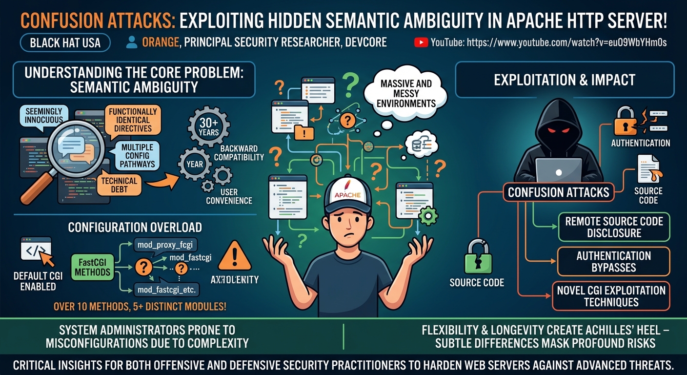 Visual summary for Confusion Attacks: Exploiting Hidden Semantic Ambiguity in Apache HTTP Server! by Unknown
