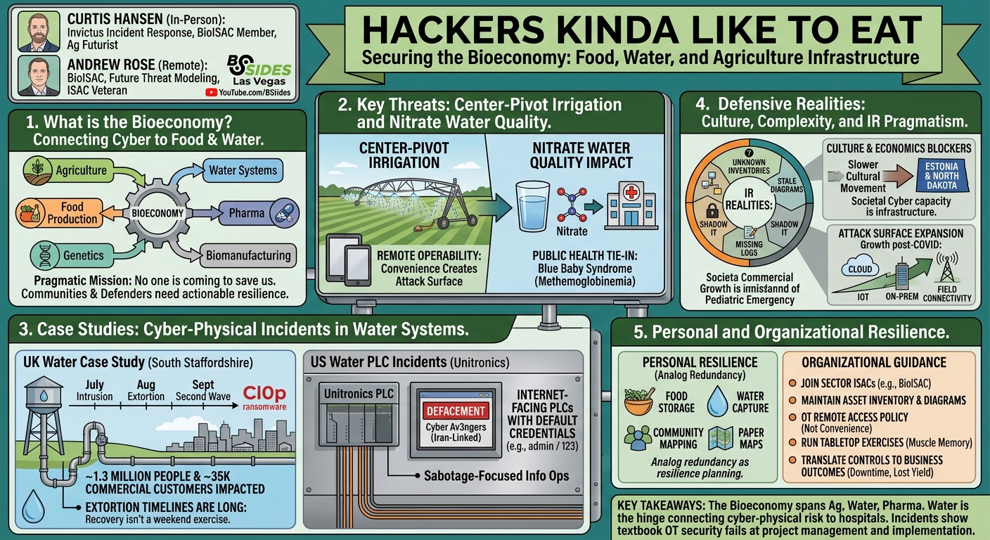 Visual summary for Hackers Kinda Like to Eat by Curtis Hanson, Whitney Bowman-Zatzkin, Andrew Rose