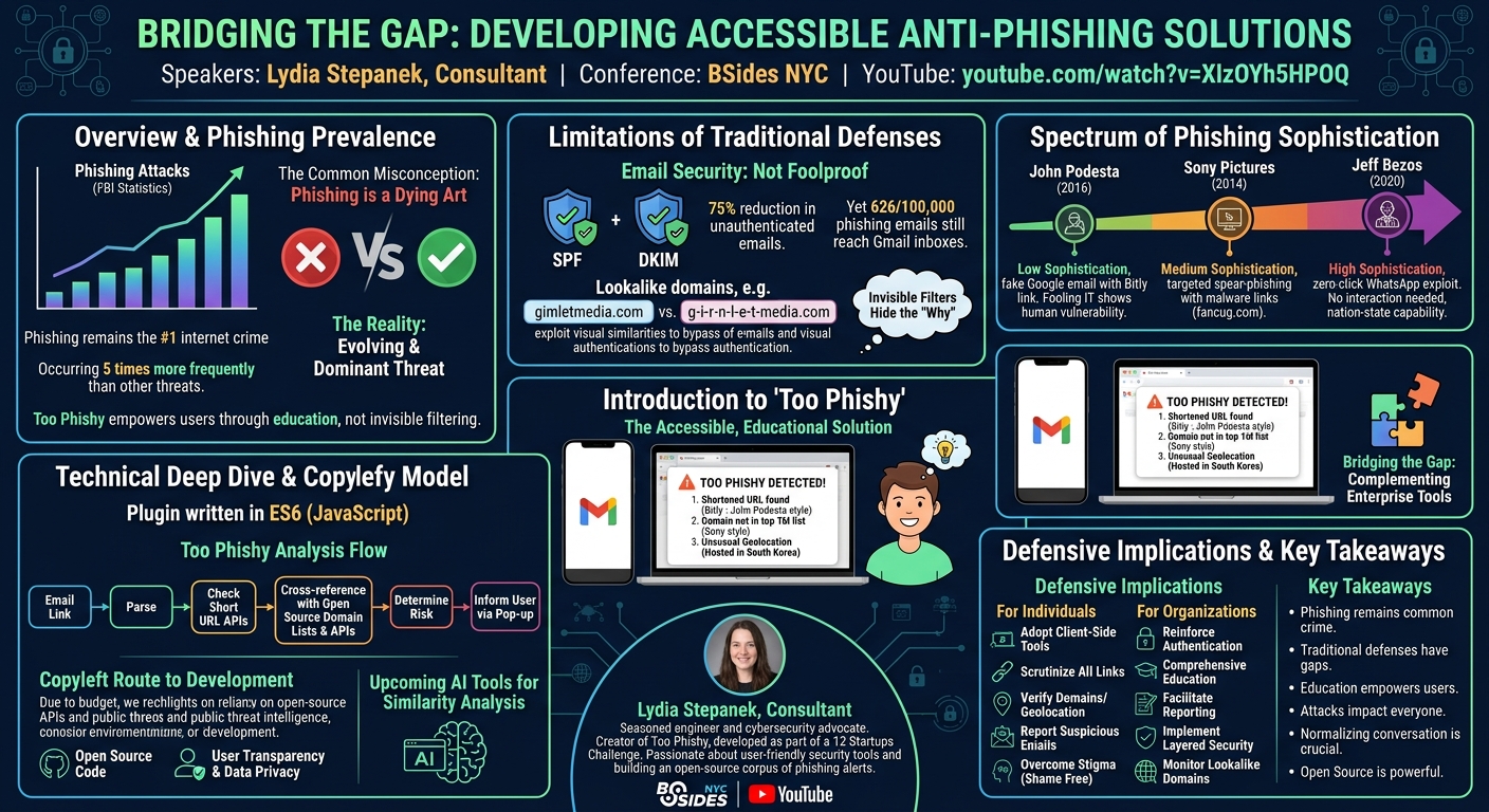 Visual summary for Bridging the Gap: Developing Accessible Anti-Phishing Solutions by Lydia Stepanek