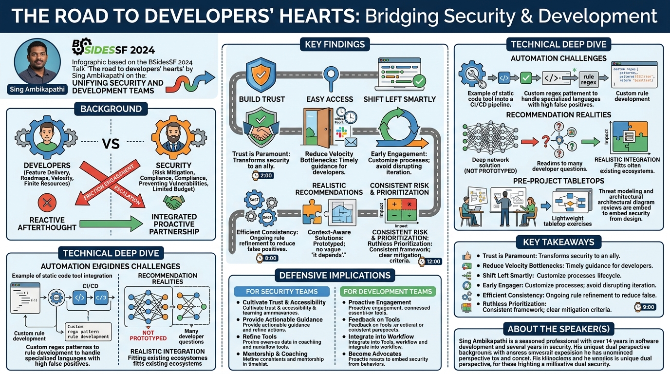 Visual summary for The road to developers' hearts by Sing Ambikapathi