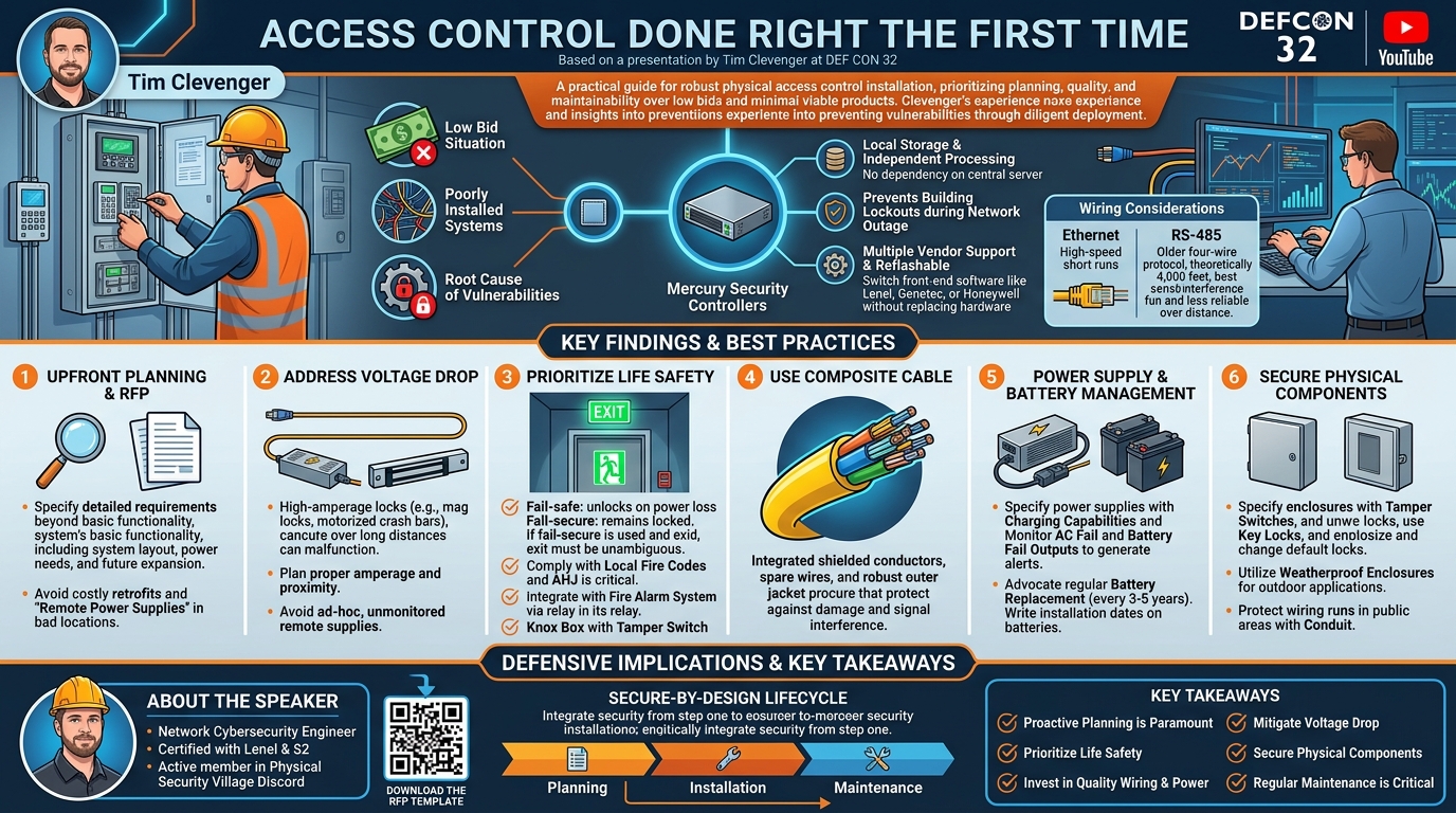 Visual summary for Access Control Done Right the First Time by Tim Clevenger