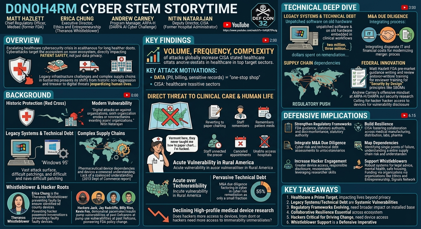 Visual summary for D0N0H4RM Cyber STEM Storytime by Panel