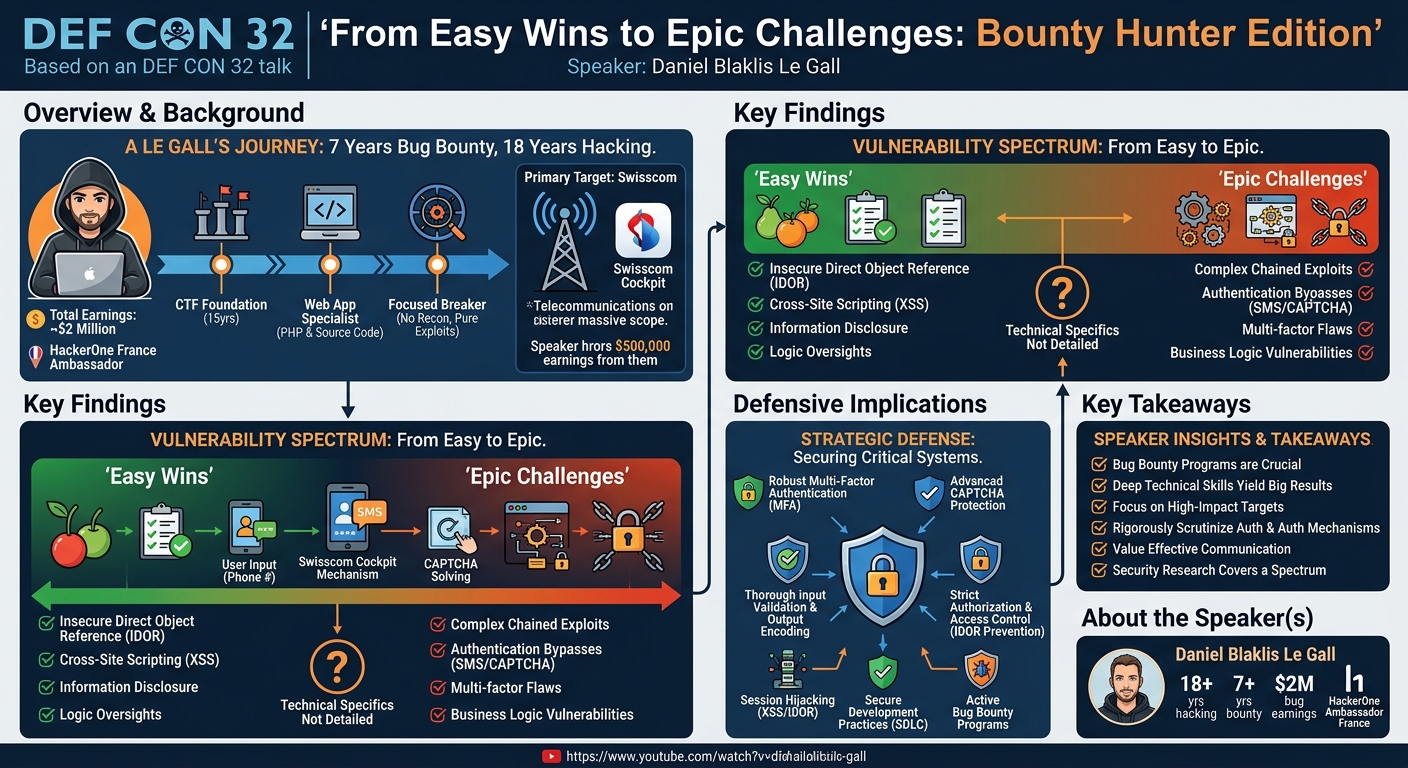 Visual summary for From Easy Wins to Epic Challenges: Bounty Hunter Edition by Daniel Blaklis Le Gall