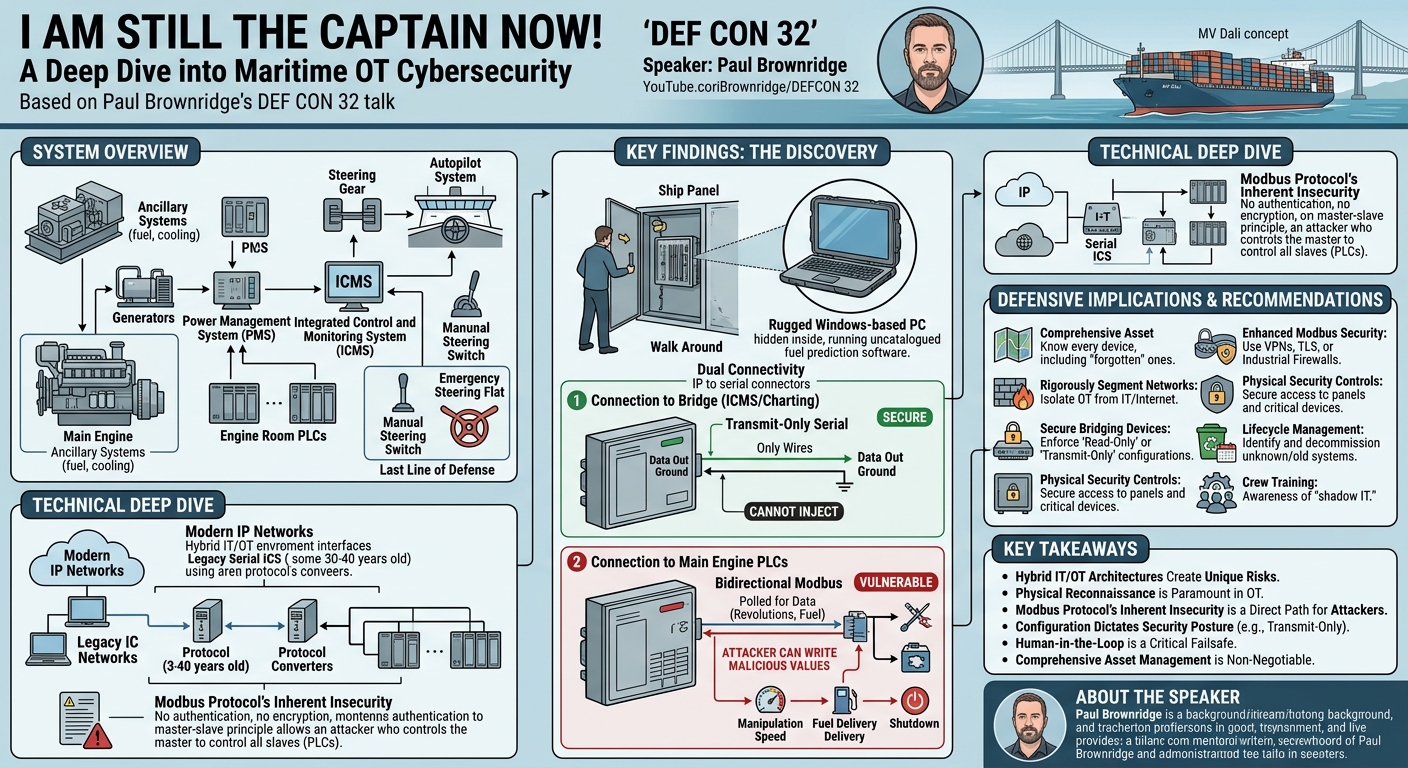 Visual summary for I am still the Captain now! by Paul Brownridge