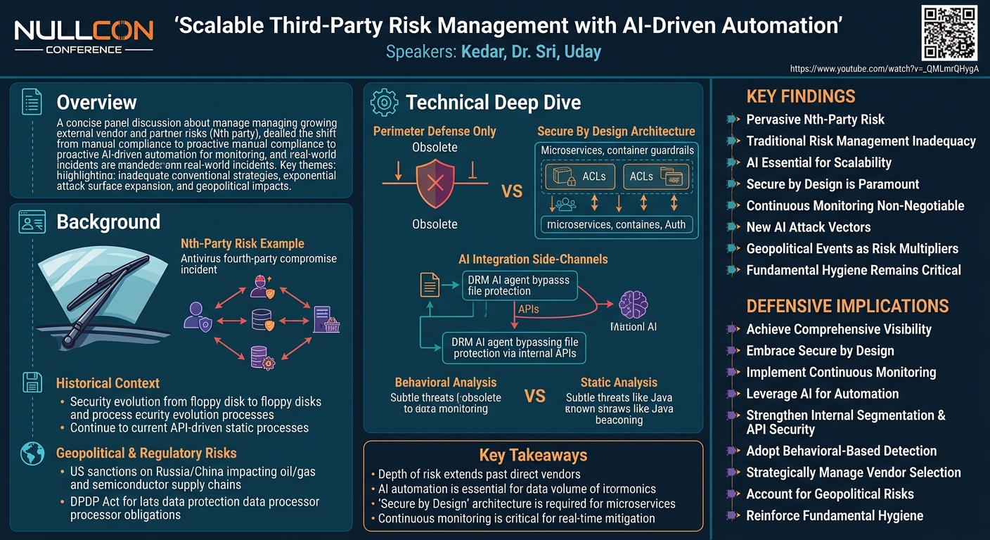 Visual summary for Scalable Third-Party Risk Management with AI-Driven Automation