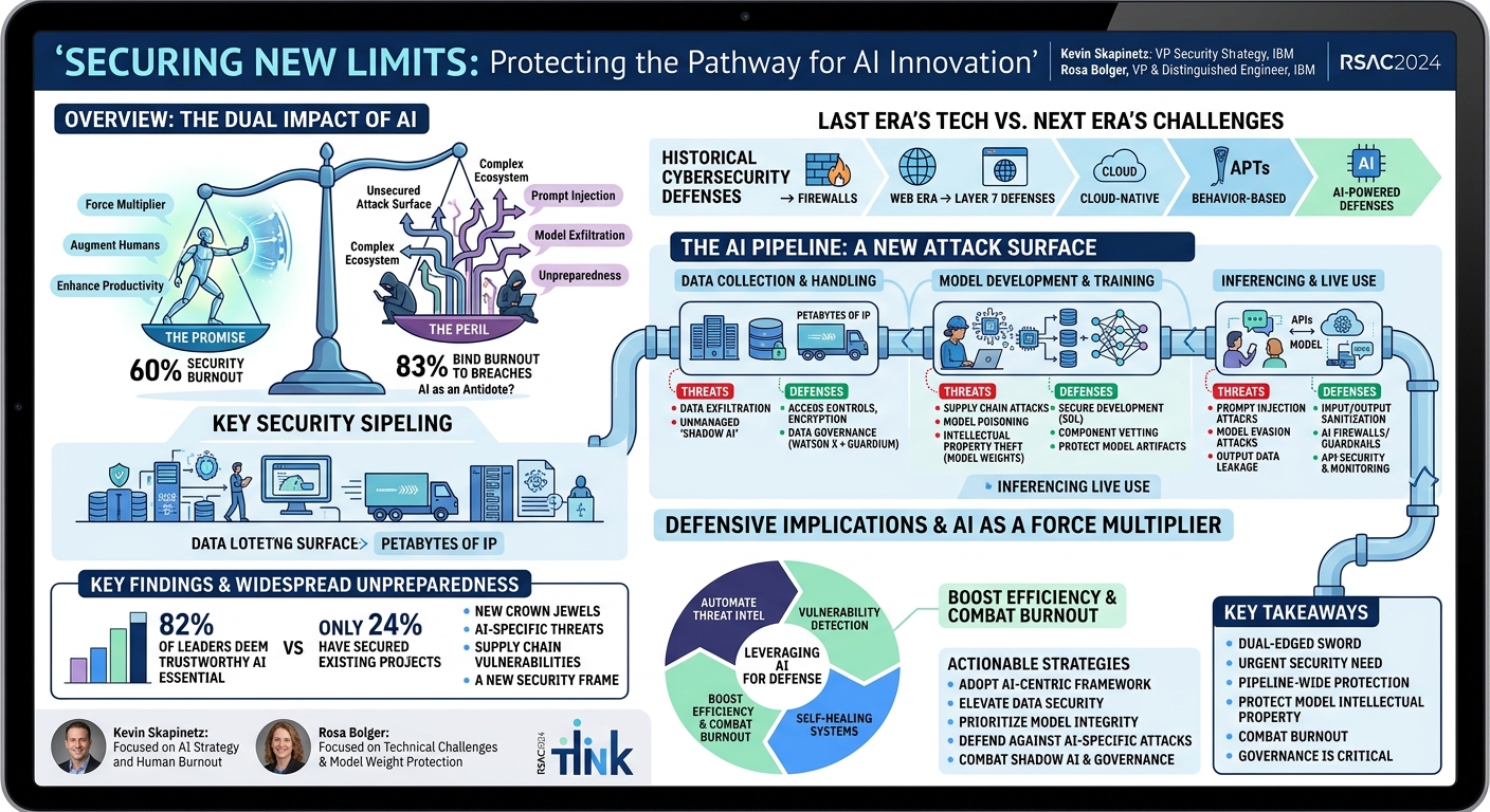 Visual summary for Securing New Limits: Protecting the Pathway for AI Innovation