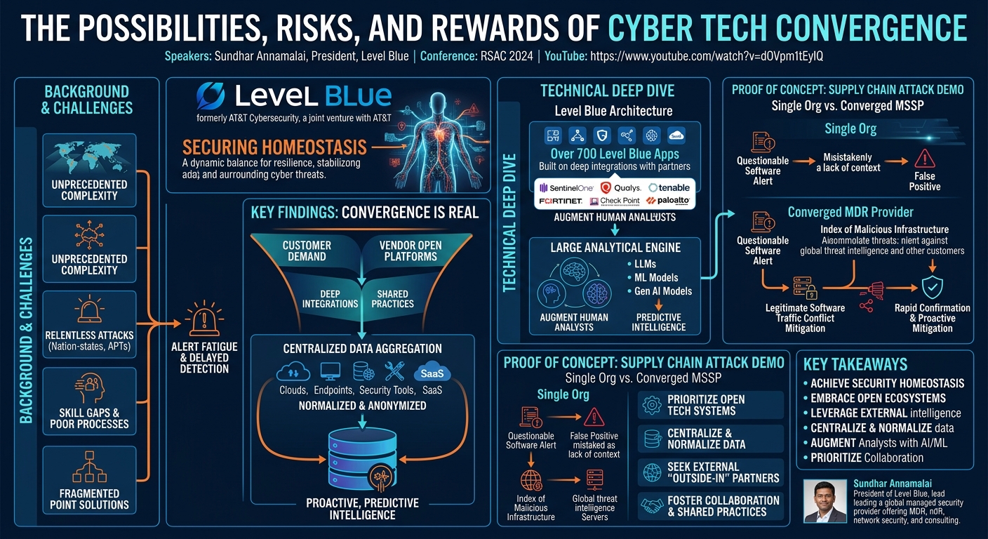 Visual summary for The Possibilities, Risks, and Rewards of Cyber Tech Convergence