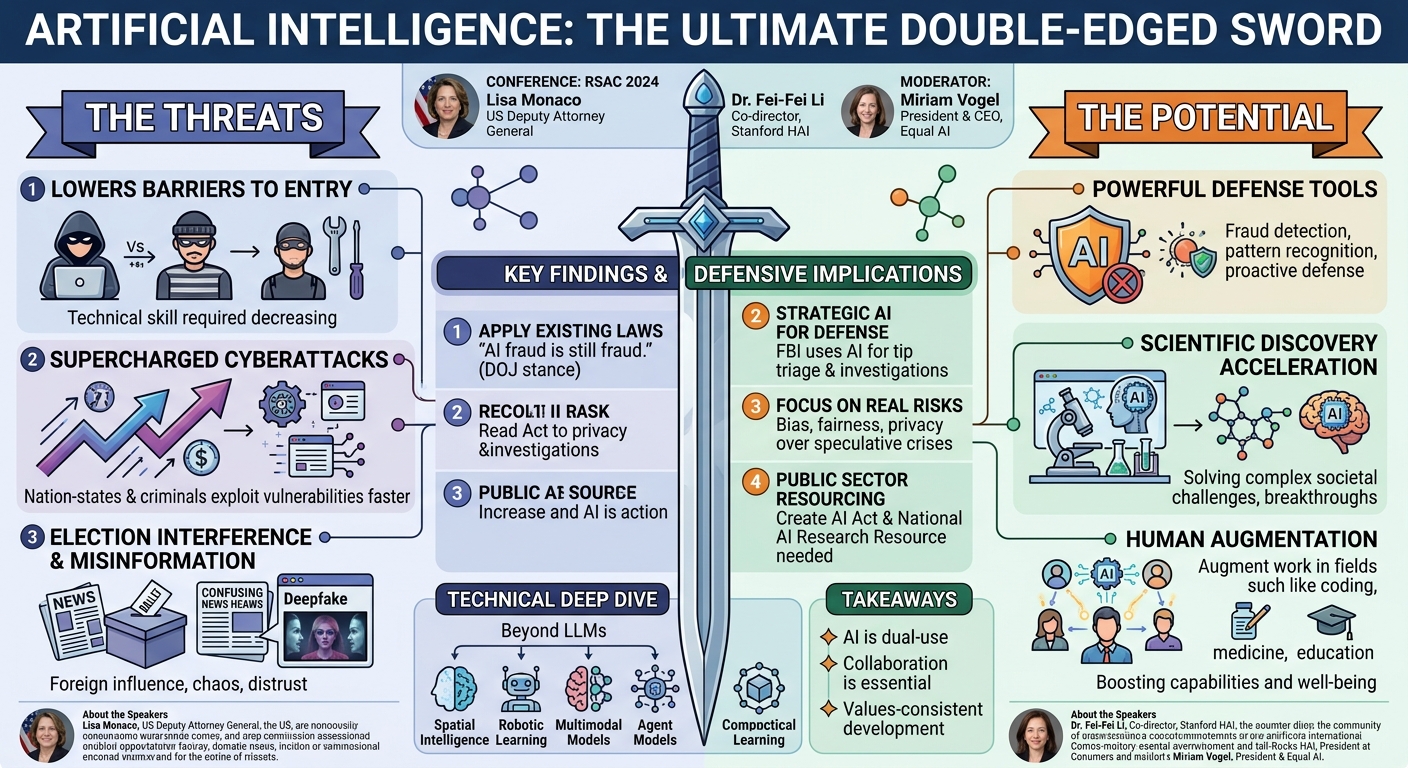 Visual summary for Artificial Intelligence: The Ultimate Double-Edged Sword