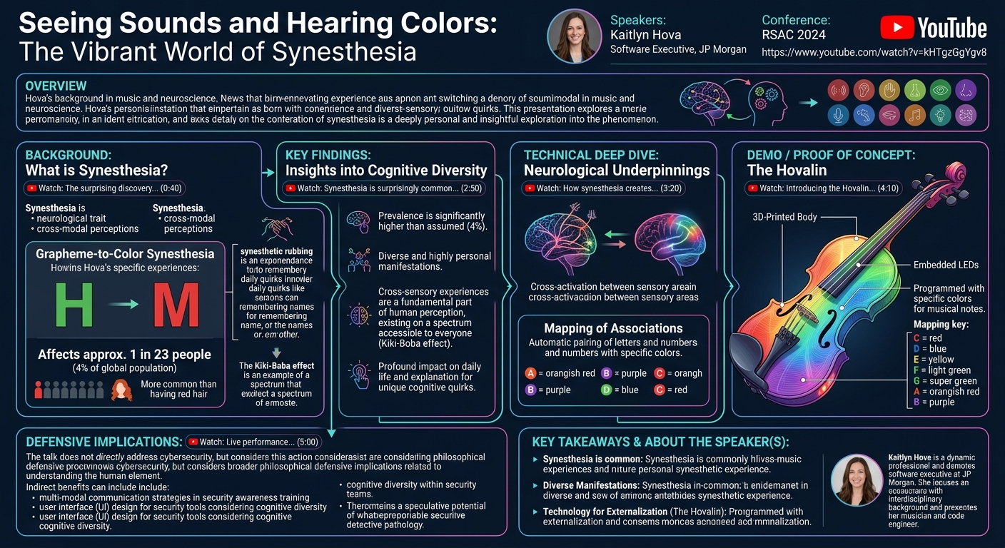 Visual summary for Seeing Sounds and Hearing Colors: The Vibrant World of Synesthesia