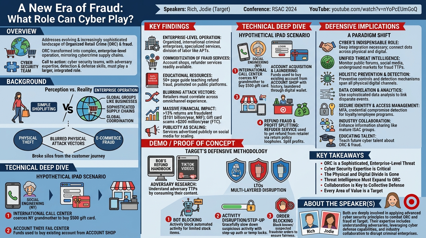 Visual summary for A New Era of Fraud: What Role Can Cyber Play?