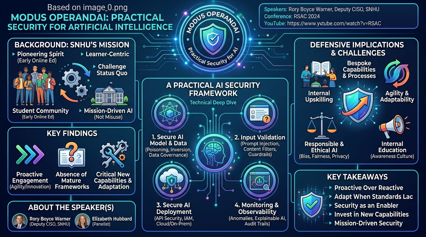 Visual summary for Modus OperandAI: Practical Security for Artificial Intelligence