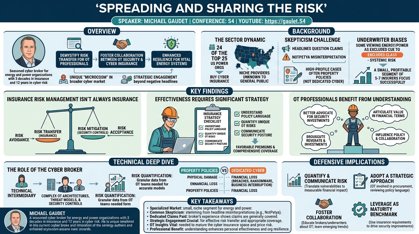 Visual summary for Spreading And Sharing The Risk by Michael Gaudet