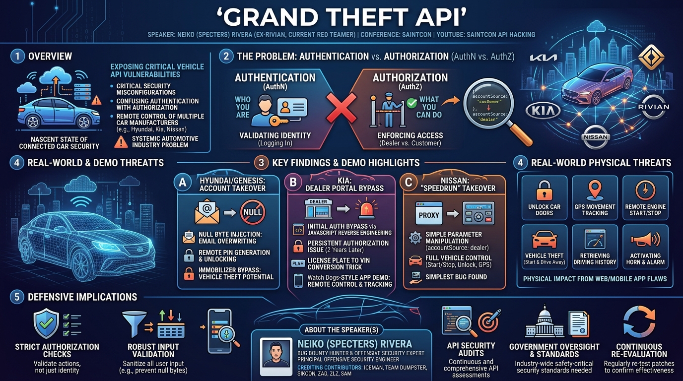 Visual summary for Grand Theft API by Neiko (Specters) Rivera