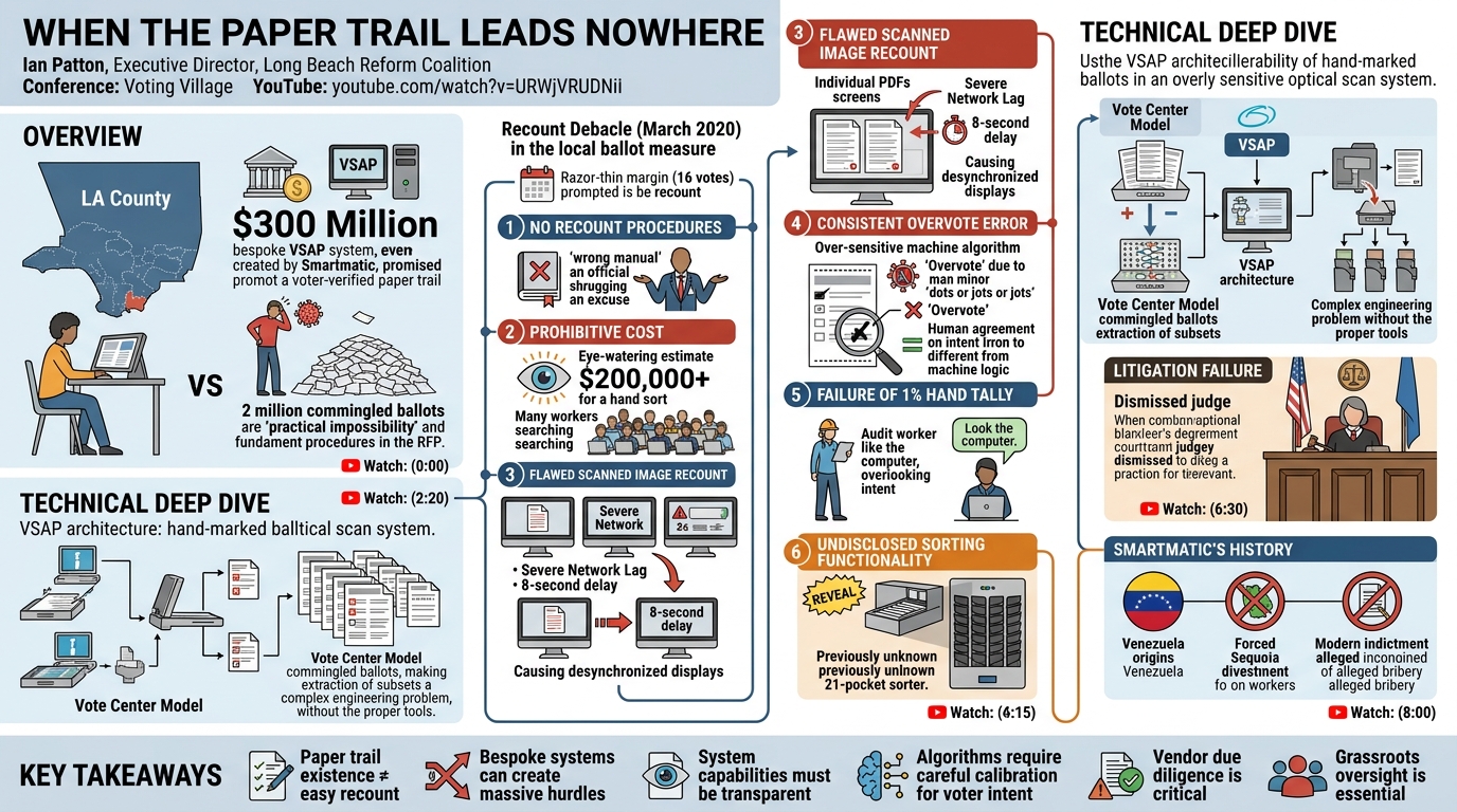Visual summary for When the Paper Trail Leads Nowhere by Ian Patton